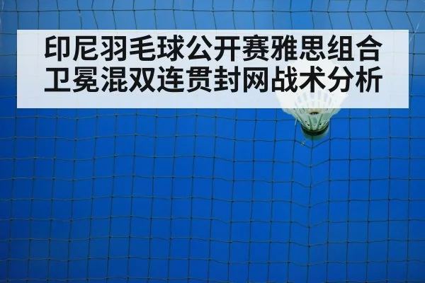 印尼羽毛球公开赛雅思组合卫冕混双连贯封网战术分析