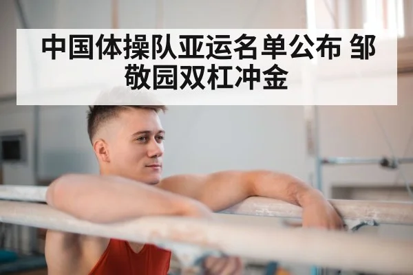 gymnast on parallel bars